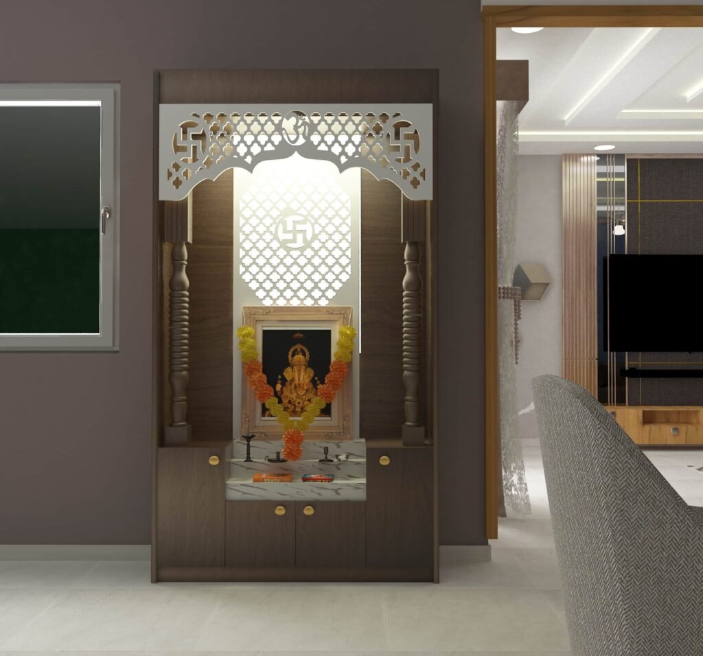 Puja Unit - Dream Dots Interiors